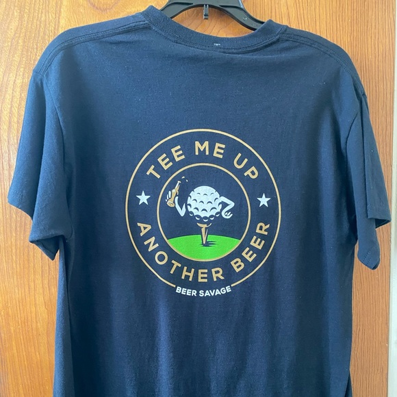 Beer savage T Shirt - Picture 1 of 3